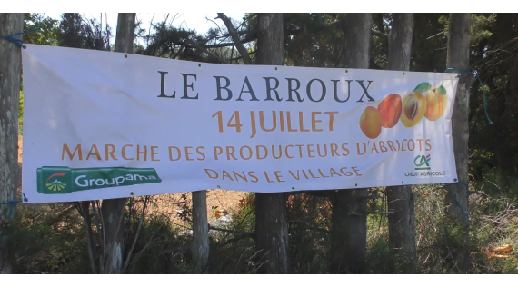 Fête de l'abricot du 14 Juillet 2019 à Le Barroux